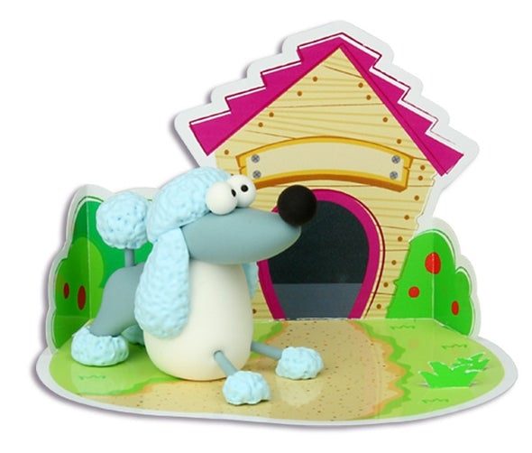 Poodle - Jumping Clay Modelling Kit