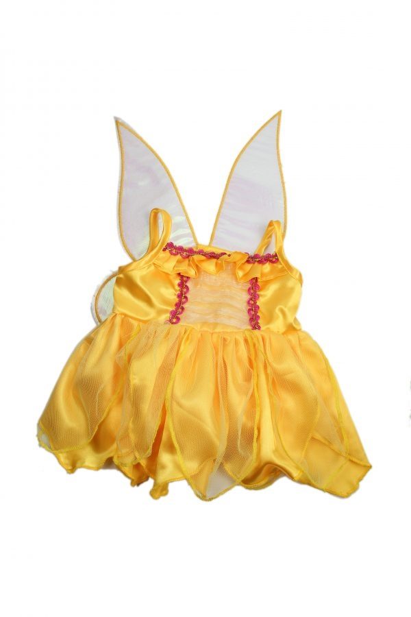 Yellow Butterfly Dress (for Teddytastic 16 Inch Bears)