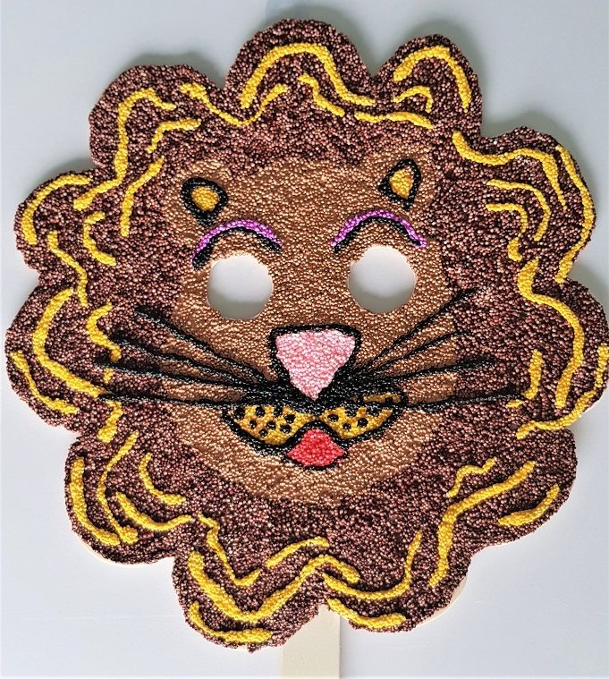 Lion Mask close up