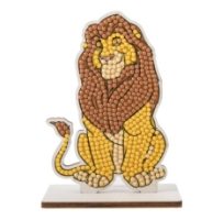 CAFGR-DNY037 Mufasa- Disney Crystal Art Buddy Kit completed