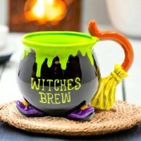 Witches Brew Mug -Ceramic Blank Paint Your Own Pottery Bisque