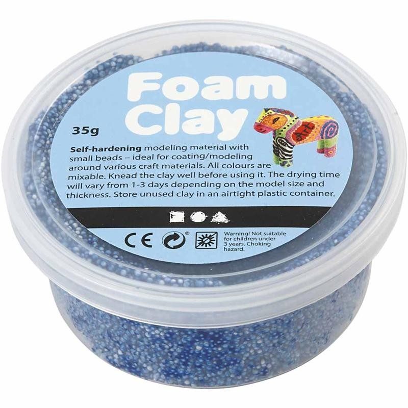 ch78922 Blue Foam Clay 35g