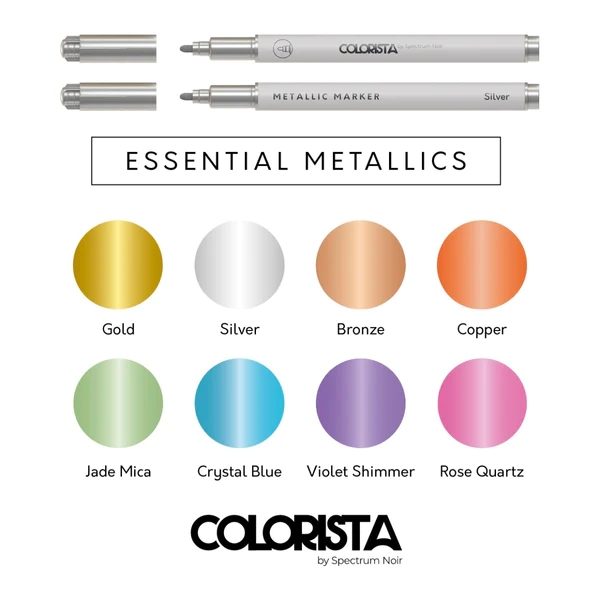 Essential Metallics - Metallic Marker (8 pc)