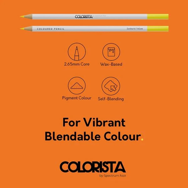 Bright & Vivid - Coloured Pencil (12 pc)
