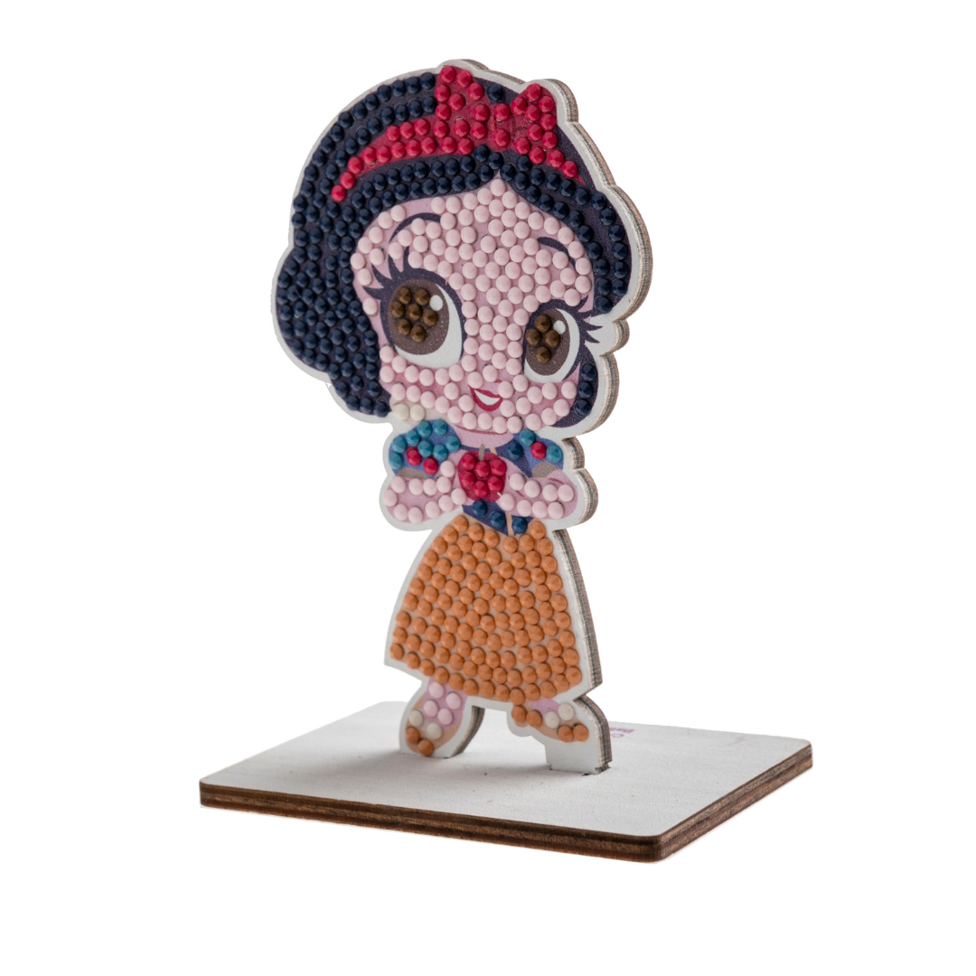 CAFGR-DNY003 Snow White - Crystal Art Buddy Kit side-view
