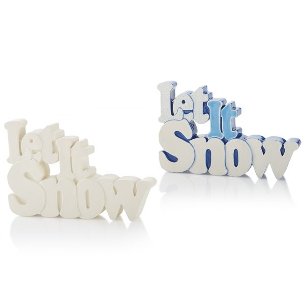 Let It Snow Plaque 5286