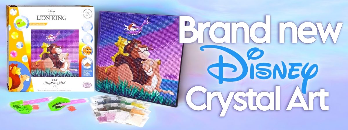 New Disney Crystal Art Kits