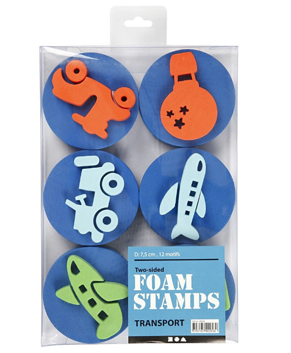CH28556 Foam Stamps Transportation Pack