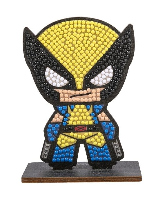 CAFGR-MCU017 Wolverine- Marvel Crystal Art Buddy Kit complete