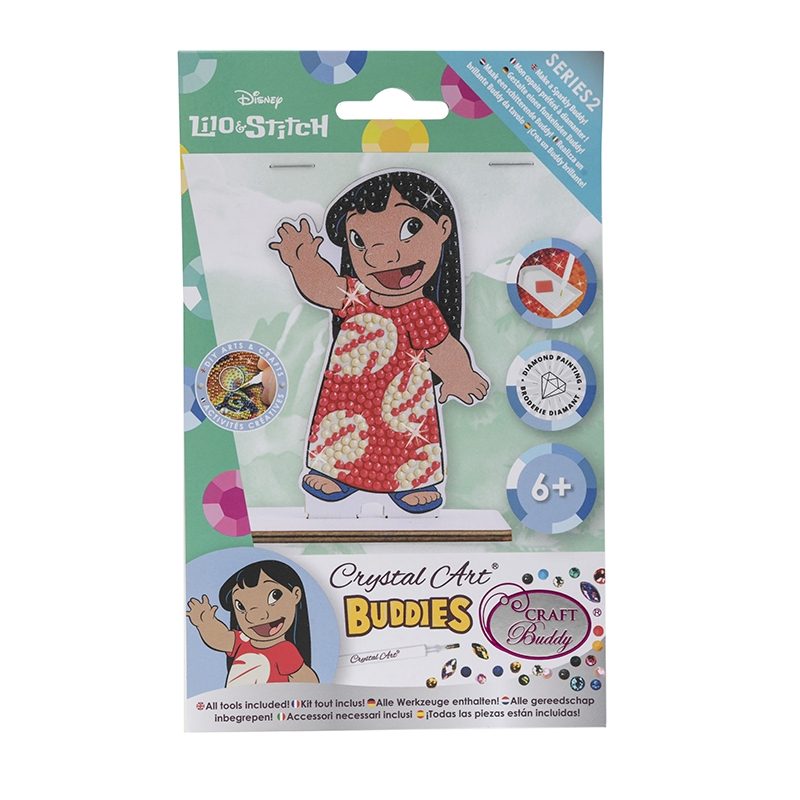 CAFGR-DNY015 Lilo Crystal Art Buddy Kit front packaging