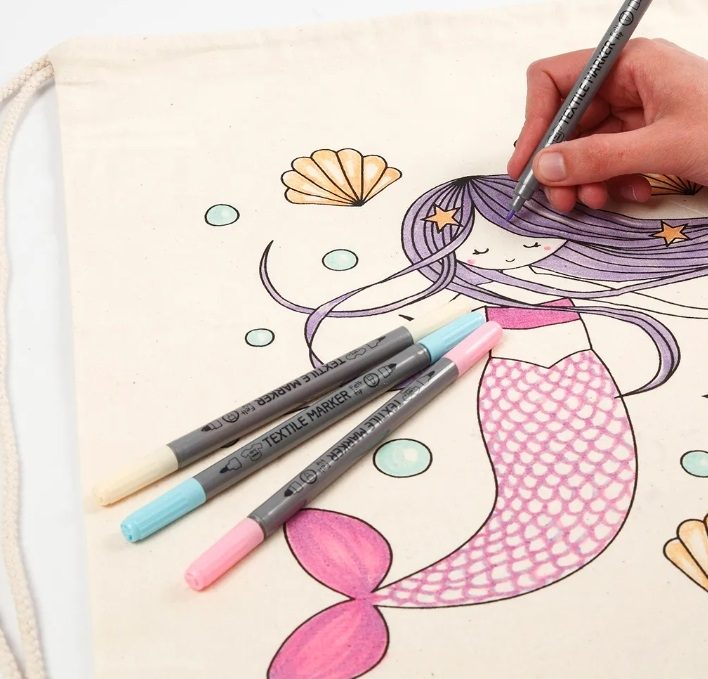 Magical Mermaid Textile Decoration Kit