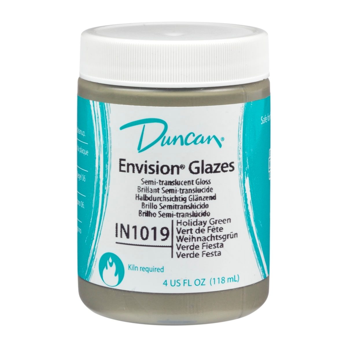 IN1019 Holiday Green Envisions Glaze 118ml