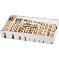 CH10648 Nature Line Paint Brushes, 120 Assorted