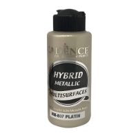 Platinum -Hybrid Metallic Multisurface Acrylic Paint 120ml