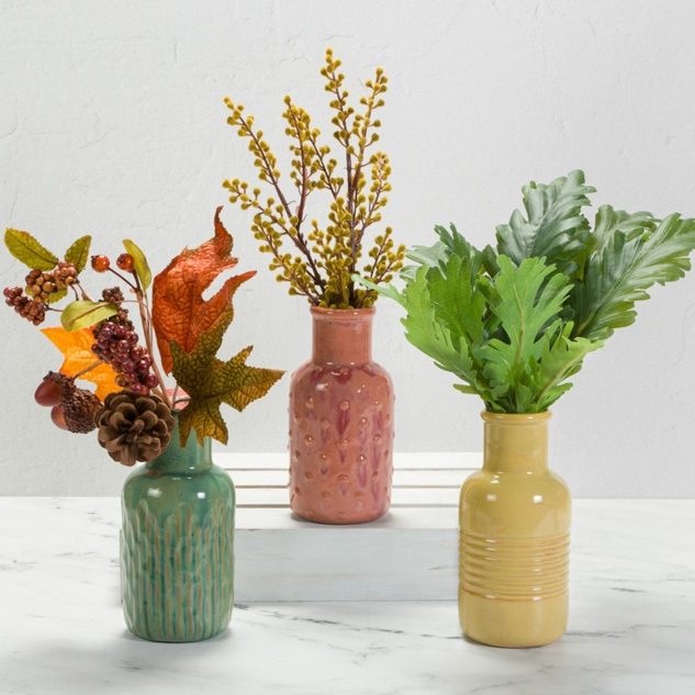 Textured Bud Vases (3 designs)