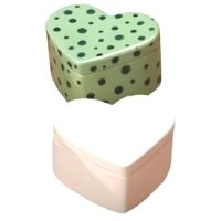 7076 Small Heart Box Paint Your Own Pottery Ceramic Blank Bisqueware
