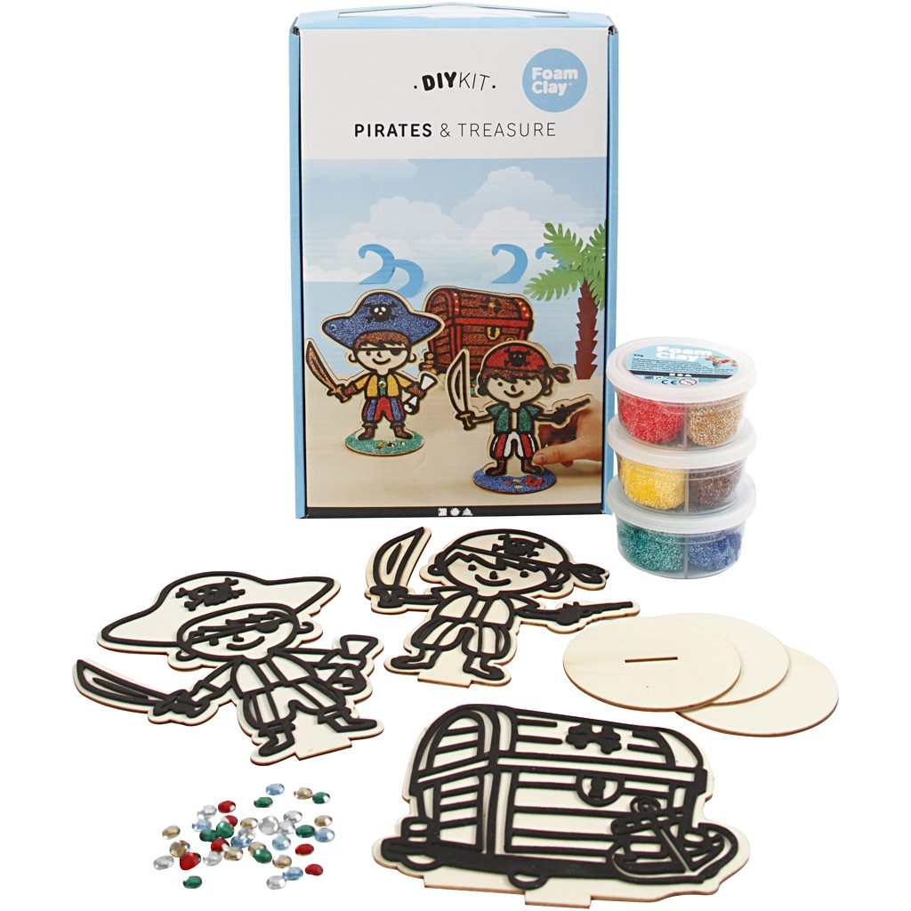 Pirate Themed Wooden Set (3 asstd)