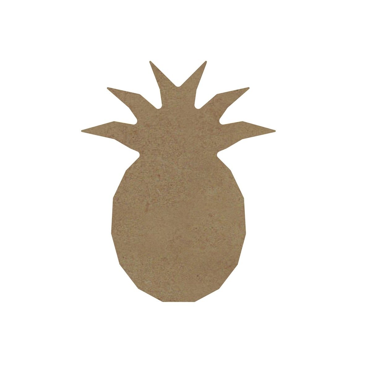 Pineapple - Wooden Craft Template (11 x 14cm)
