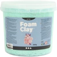 780866 Light Green Glitter Foam Clay 560g