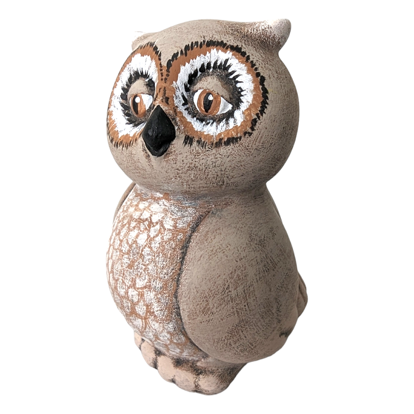 Owl Party Animal- Painted Pottery Bisqueware Ceramic Blank(2)