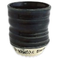 Metallic Black - Stoneware Glaze 8oz/236ml - cone 6