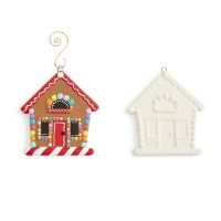 5338 Gingerbread House Flat Ornament