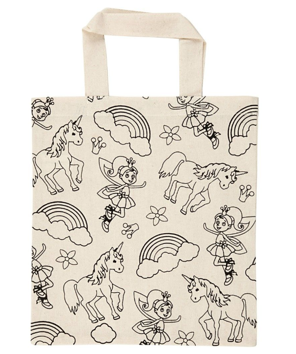 Unicorn/Fairy/Rainbow Shopping Bag 27.5 x 30cm