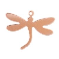 H919 Copper Blank for Enamelling and Crafts- Dragonfly (2)