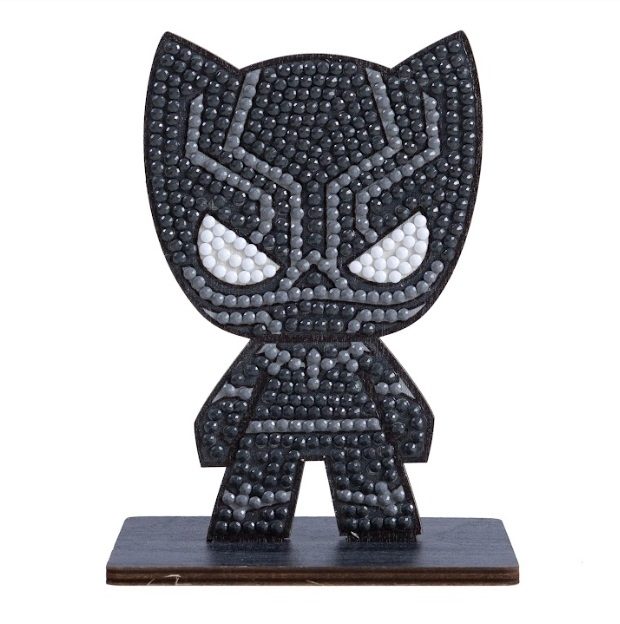 Black Panther- Marvel Crystal Art Buddy Kit 11x8cm approx