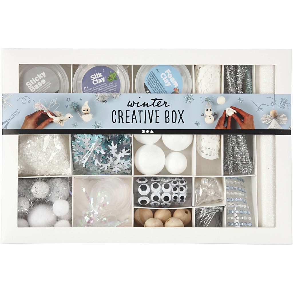 CH54450 Winter Creative Box Set (Foam & Silk Clay)
