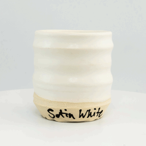 Satin White- C6 Pro Series Stoneware Glaze (Liquid)