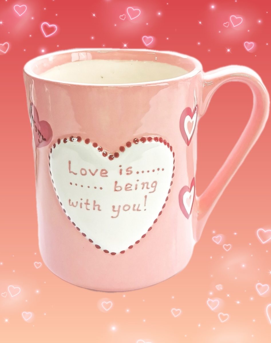 Heart Mug, Bisque Ceramic Shapes for Painting Paint Your Own Pottery -  Cromartie Hobbycraft Limited