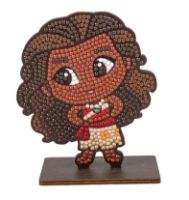 CAFGR-DNY041 Moana- Disney Crystal Art Buddy Kit completed