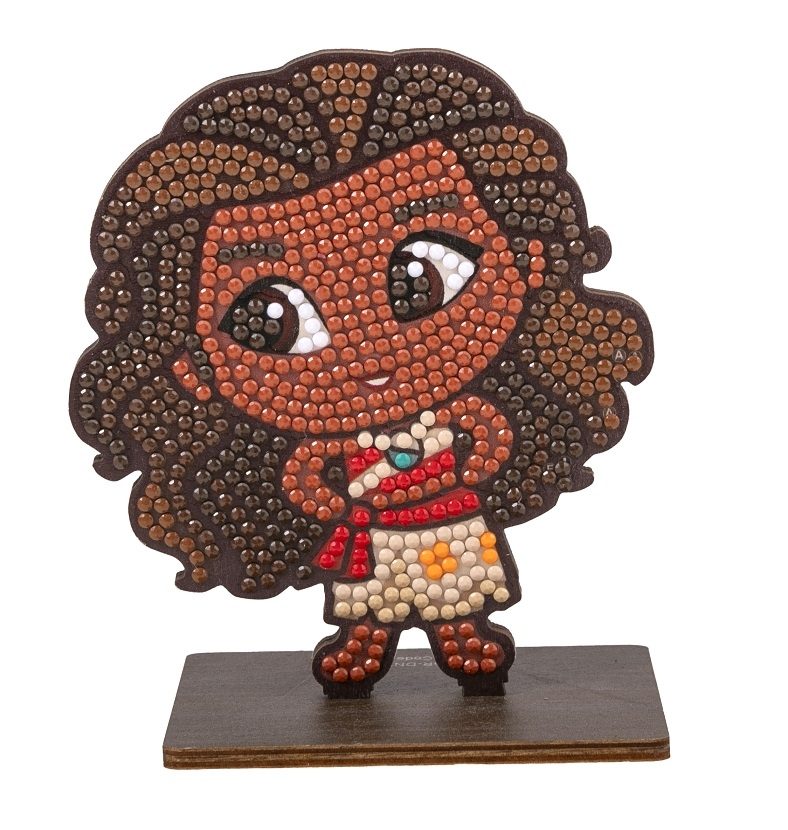 CAFGR-DNY041 Moana- Disney Crystal Art Buddy Kit completed