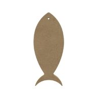 Fish - Wooden template 17x17cm