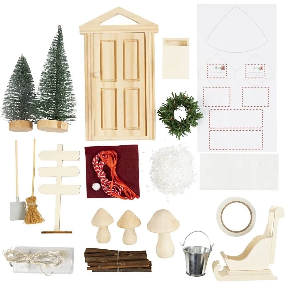 Elf Door Christmas Craft Kit