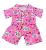 Pink Pyjamas Outfit (Fits 16 Inch Teddytastic Build Your Own Bears)