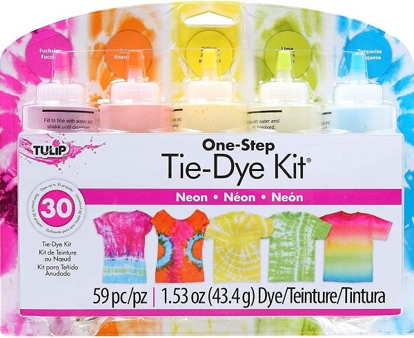 Tulip® Neon One-Step 5 Colour Tie Dye Kit
