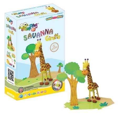 Giraffe - Jumping Clay Modelling Kit