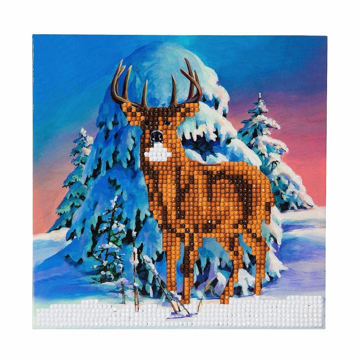 CCK-XM5 Winter Stag Crystal Art Card Kit