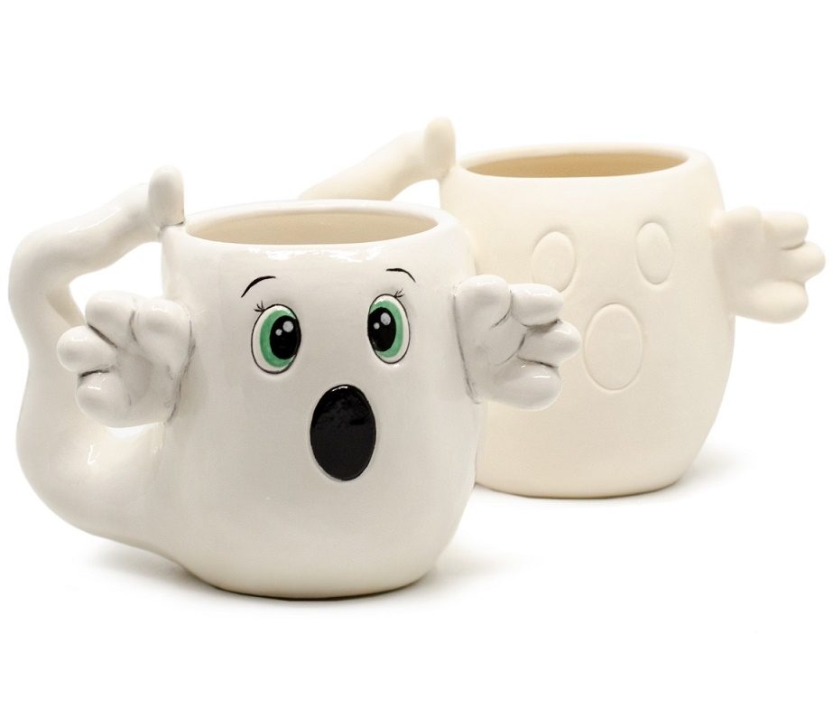 4236 Mug-A-Boo Painted and Bisqueware Paint Your Own Pottery
