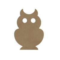 Owl - Wooden Craft Template (11cm x 16cm)