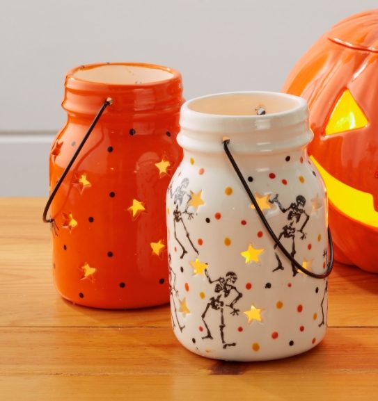 Jar Lantern Halloween 5253