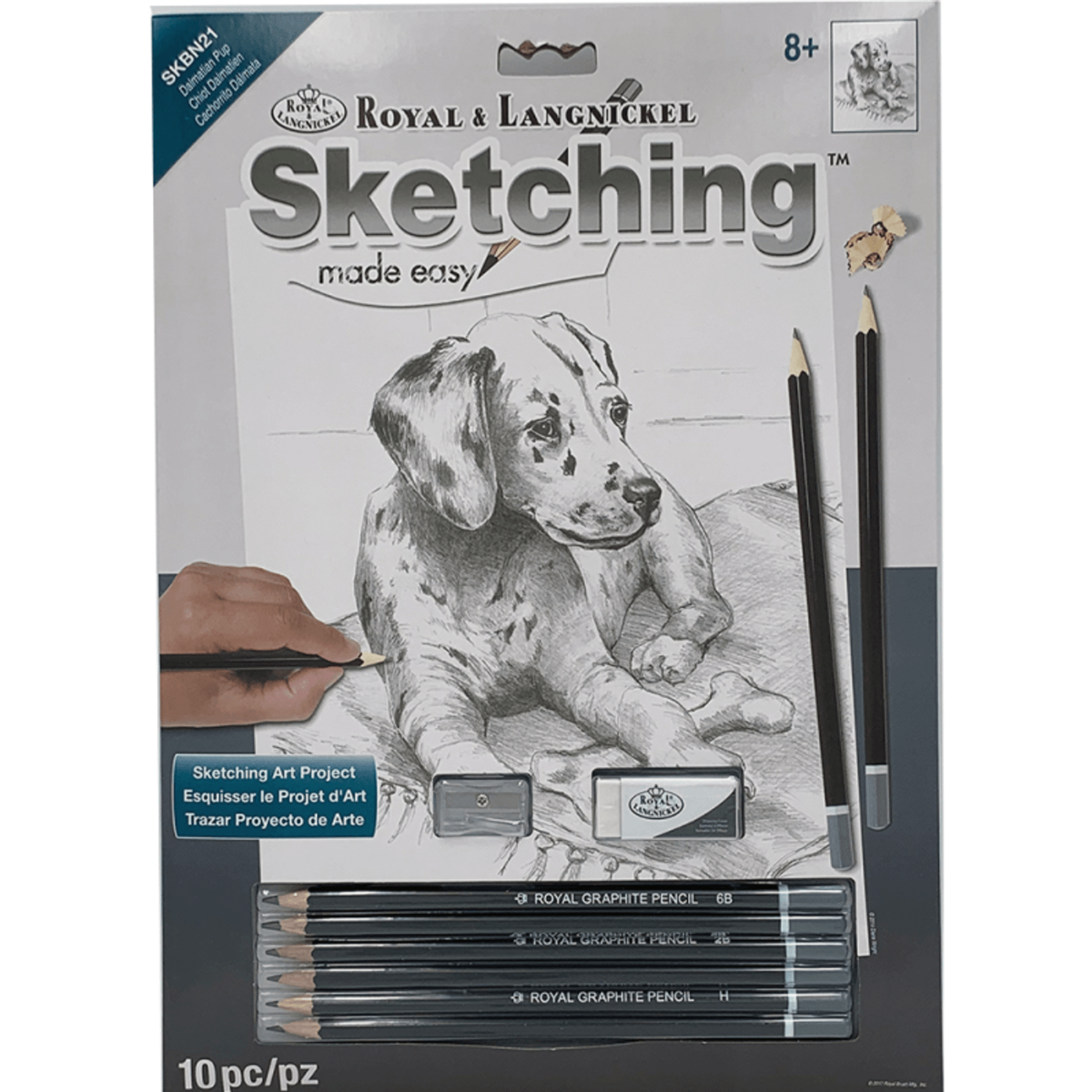 Dalmatian Pup - Sketching Made Easy Kit