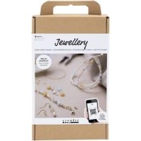 CH970856 Jewellery Starter Craft Kit, Classic Beads, Make Your Own Jewellery