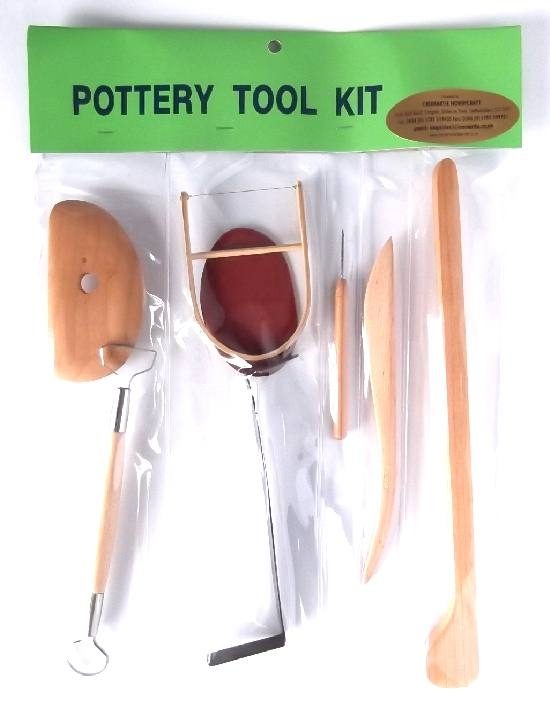 CH6051B Potters Throwing Tool Kit 8 Pack
