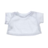 White T Shirt  (Fits 16 Inch TeddyTastic Bears)