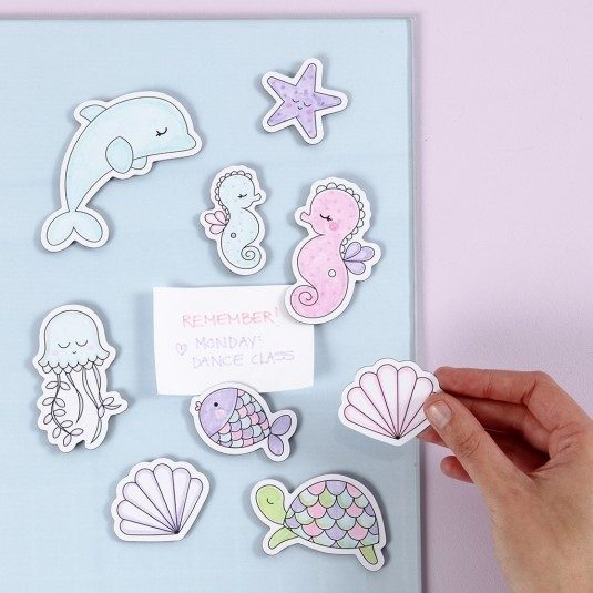 Under the Sea Magnetic Decoration Kit Inspiration