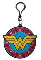 CABC-DCU003 Wonder Woman- DC Series Bag Charm Crystal Art Craft Kit Finished