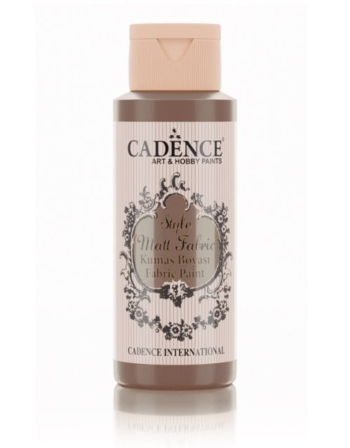 CHF628 Cacao Style Matt Fabric Paints Cadence Bottle